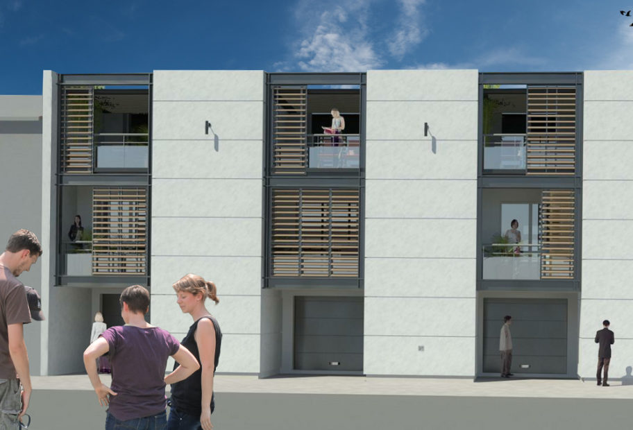 Nouveau programme proche des jardins de la Fontaine.